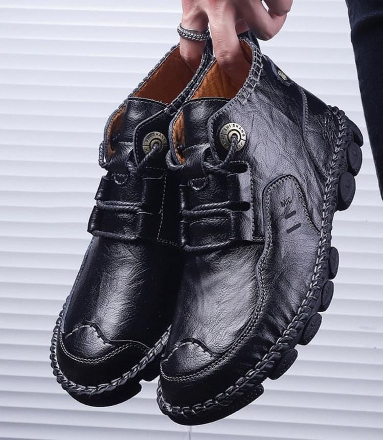 Botas de Cuero Vintage para Hombre